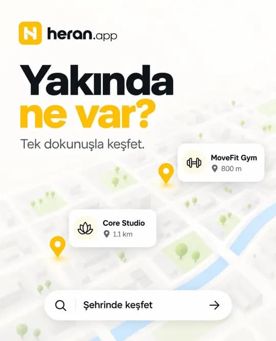 heran.app Instagram post: Yakında ne var?